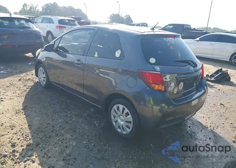 2015 Toyota Yaris L z USA, uszkodzony, nr VIN VNKJTUD35FA054329